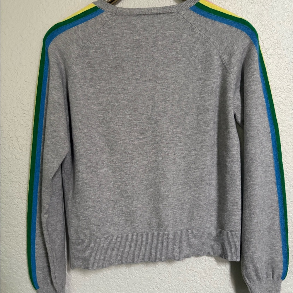 Cupcakes and Cashmere Portland Sweater with Rainbow Stripes - Picture 2 of 5